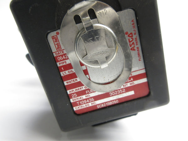 ASCO SC8215B050 110/120V 25PSI 1" NSNP