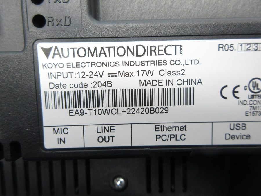 AUTOMATION DIRECT EA9-T10WCL+22420B029 12-24V NSNP