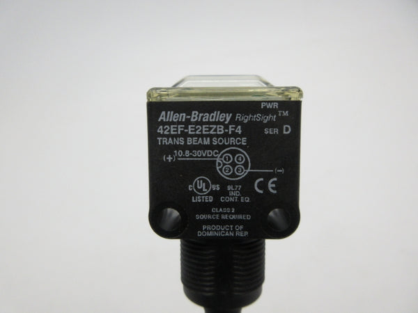 ALLEN BRADLEY 42EF-E2EZB-F4 SER. D 10.8-30VDC NSNP