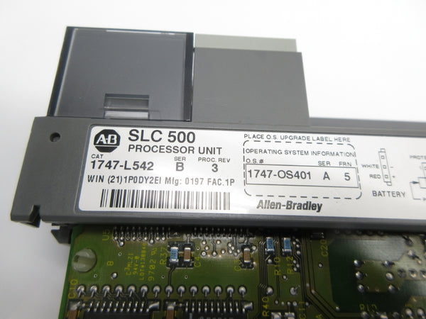 ALLEN BRADLEY 1747-L542 SER. B F/W 5 REV. 3 (NO DOOR/KEY) NSNP