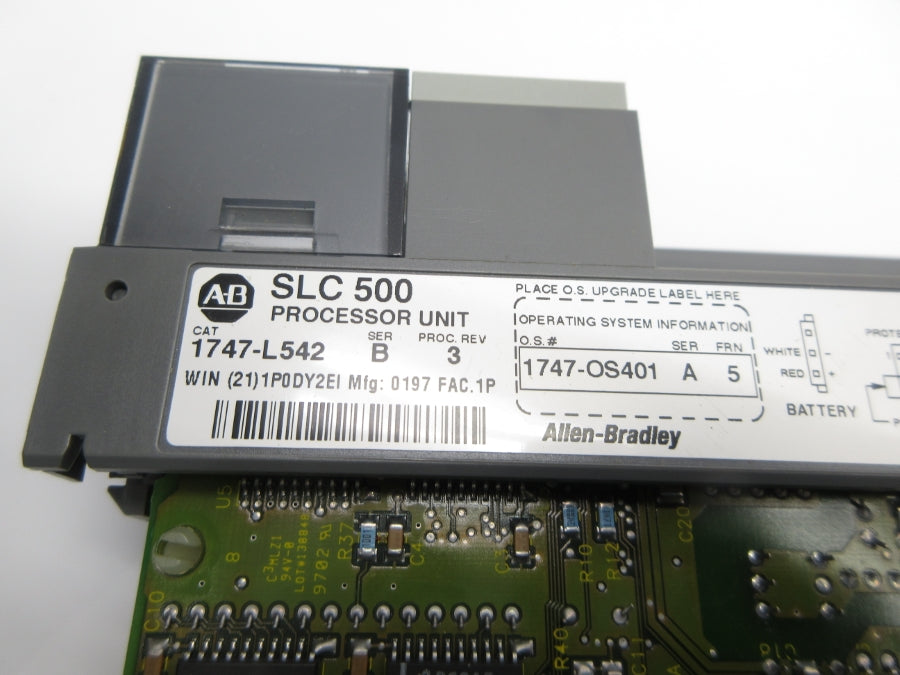 ALLEN BRADLEY 1747-L542 SER. B F/W 5 REV. 3 (NO DOOR/KEY) NSNP