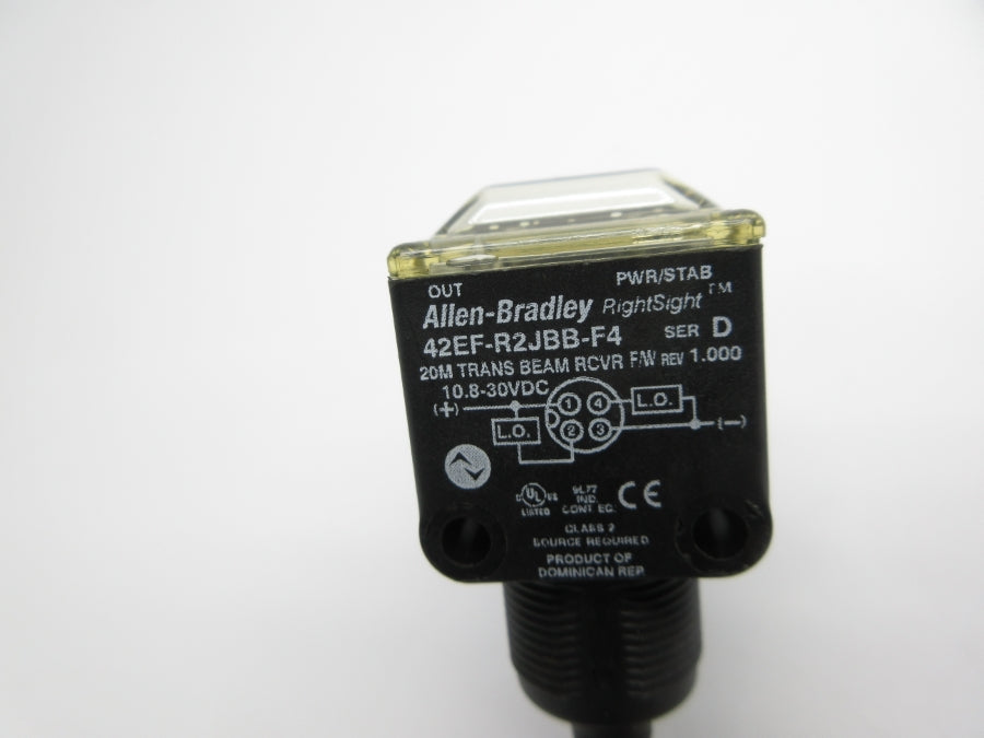 ALLEN BRADLEY 42EF-R2JBB-F4 SER. D 10.8-30VDC NSNP
