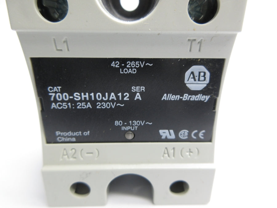ALLEN BRADLEY 700-SH10JA12 SER. A 80-130V NSNP