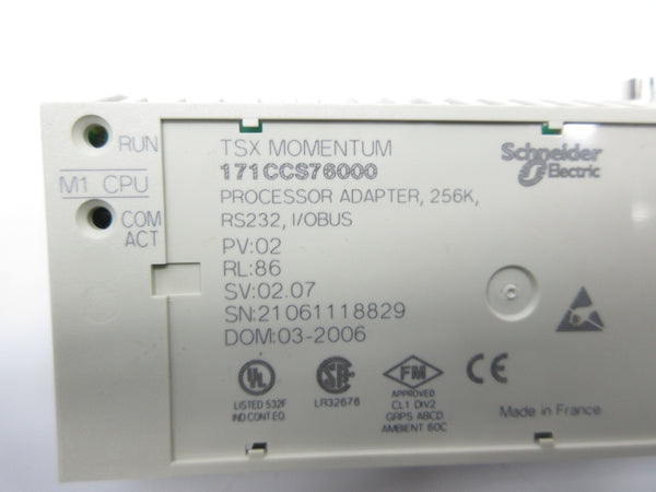 SCHNEIDER ELECTRIC 171CCS7600 NSNP