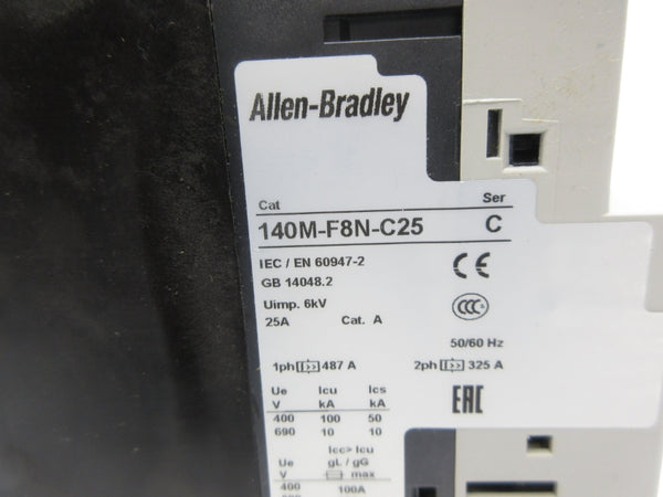 ALLEN BRADLEY 140M-F8N-C25 SER. C 25A NSNP