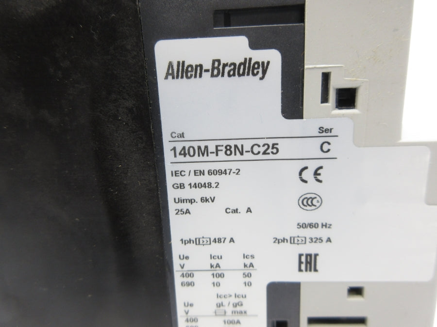 ALLEN BRADLEY 140M-F8N-C25 SER. C 25A NSNP