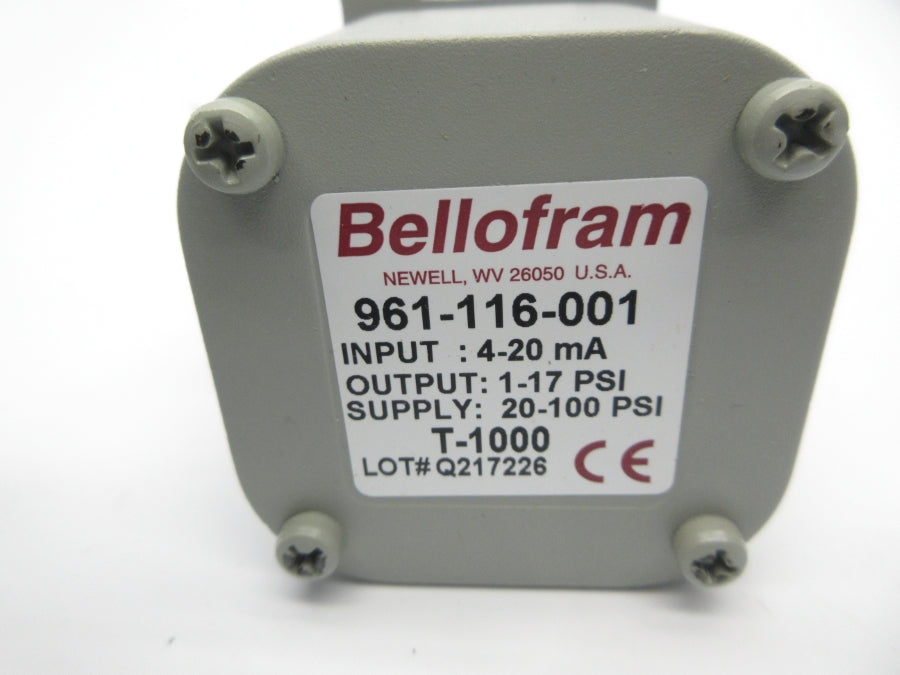 BELLOFRAM 961-116-001 20-100PSI NSNP