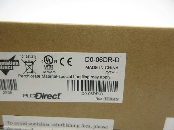 AUTOMATION DIRECT D0-06DR-D NSFS
