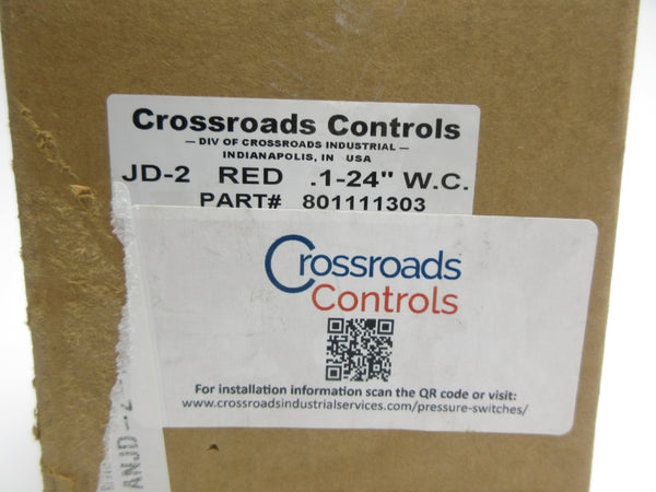 CROSSROADS CONTROLS JD-2-RED 801111303 NSFS