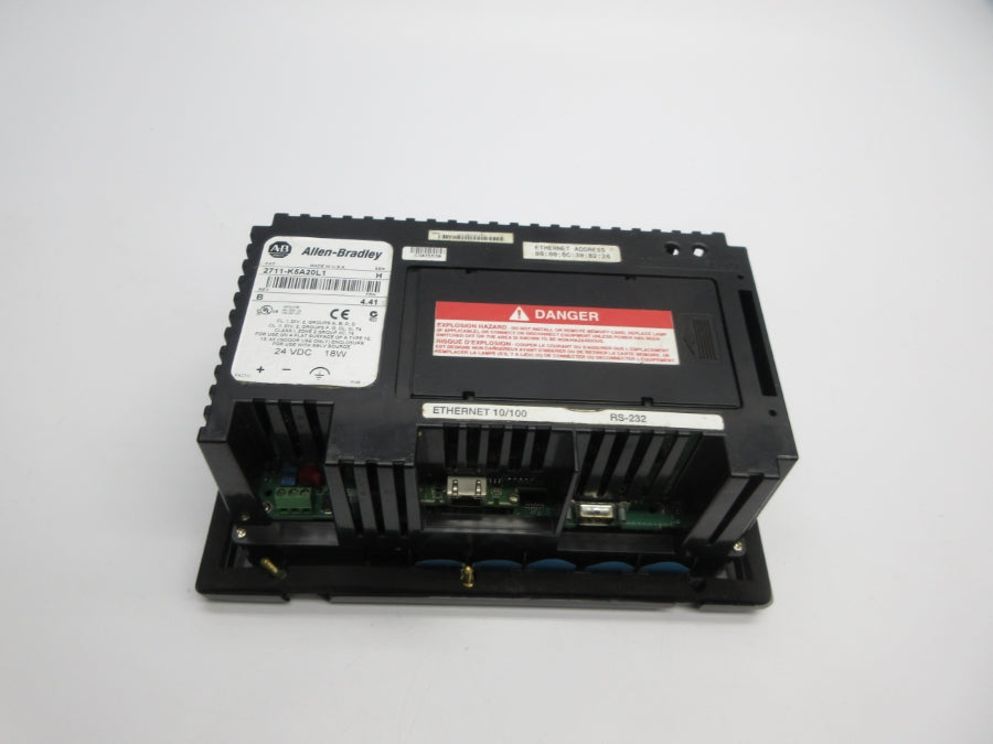 ALLEN BRADLEY 2711-K5A20L1 SER. H F/W 4.41 REV. B UNMP