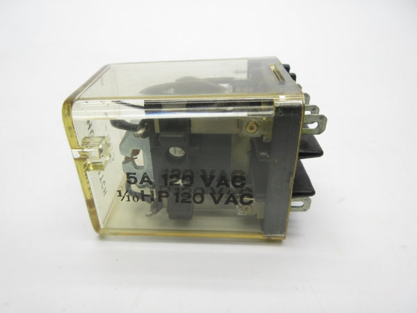 ALLEN BRADLEY 8-485 SER. B 120VAC 5A (AS PICTURED) (BK/YL) NSMP