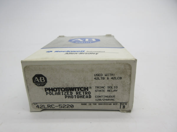 ALLEN BRADLEY 42LRC-5220 SER. B 120/240VAC (GY/BL) NSMP