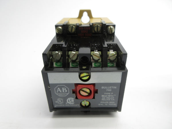 ALLEN BRADLEY 700-P400A1 SER. B 110/115-120V (BK/YL) NSMP