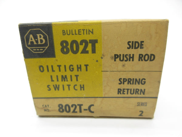 ALLEN BRADLEY 802T-C SER. 2 550V (BK/YL) NSMP