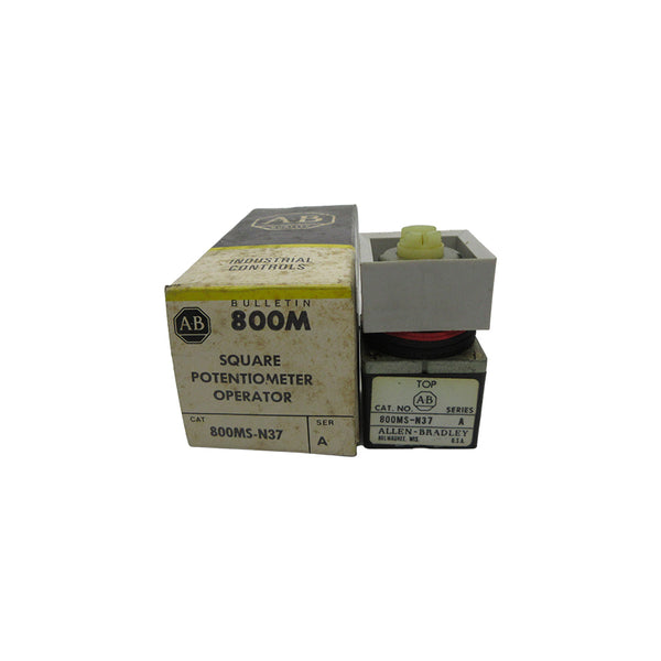 ALLEN BRADLEY 800MS-N37 SER. A (BK/YL) NSMP