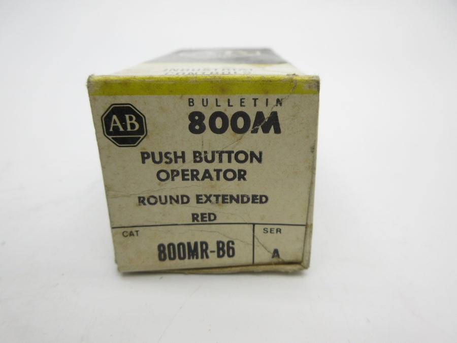 ALLEN BRADLEY 800MR-B6 SER. A (BK/YL) NSMP