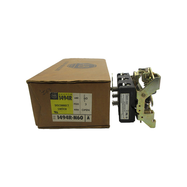 ALLEN BRADLEY 1494R-N60 SER. A 60A (AS PICTURED1) (BR/YL) NSMP