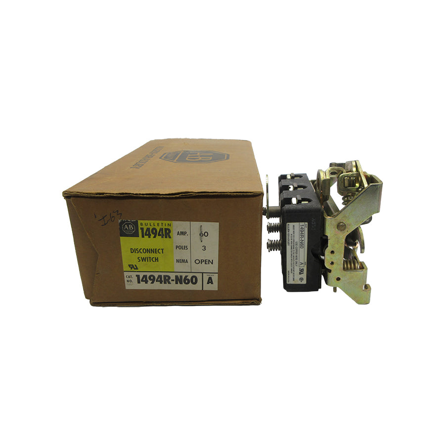 ALLEN BRADLEY 1494R-N60 SER. A 60A (AS PICTURED1) (BR/YL) NSMP