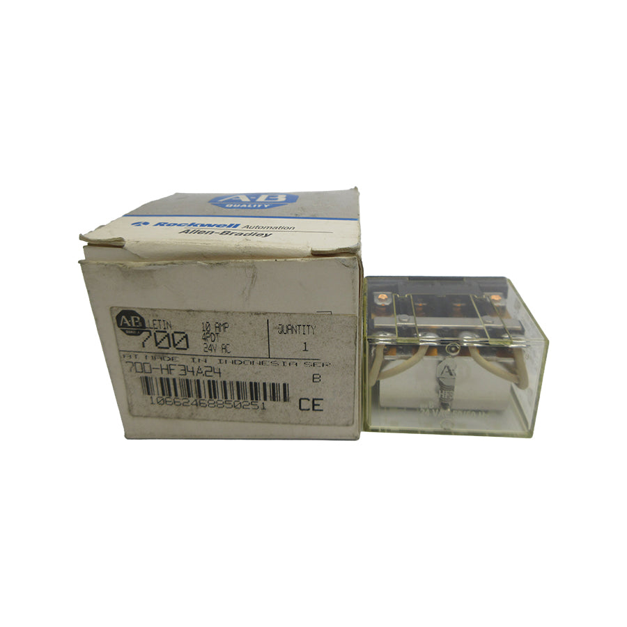 ALLEN BRADLEY 700-HF34A24 SER. B 24VAC 10A (GY/BL) NSMP