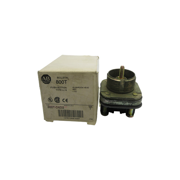 ALLEN BRADLEY 800T-D6D2 SER. T (AS PICTURED) (WH) NSMP