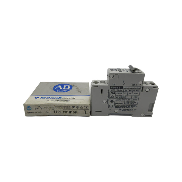 ALLEN BRADLEY 1492-CB1H150 SER. B 277VAC 15A NSMP