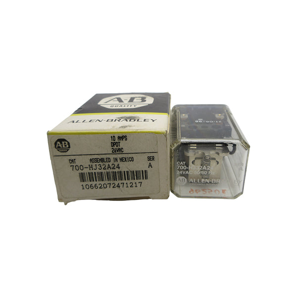 ALLEN BRADLEY 700-HJ32A24 SER. A 24VAC 10A (BK/YL) NSMP