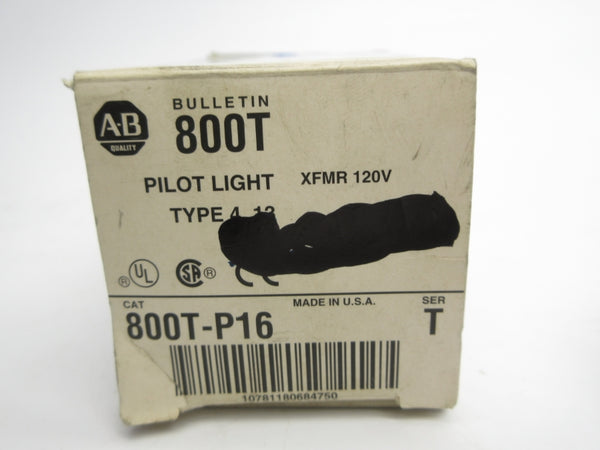 INDUSTRIAL SPARE PART 800T-P16 SER. T 120V (NO BULB) (GY/BL) NSMP