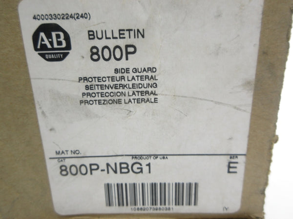 INDUSTRIAL SPARE PART 800P-NBG1 SER. E (BR/WH) NSMP
