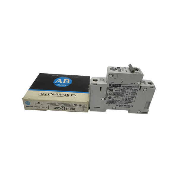 INDUSTRIAL SPARE PART 1492-CB1H150 SER. B 277VAC 15A (BK/BL) NSMP