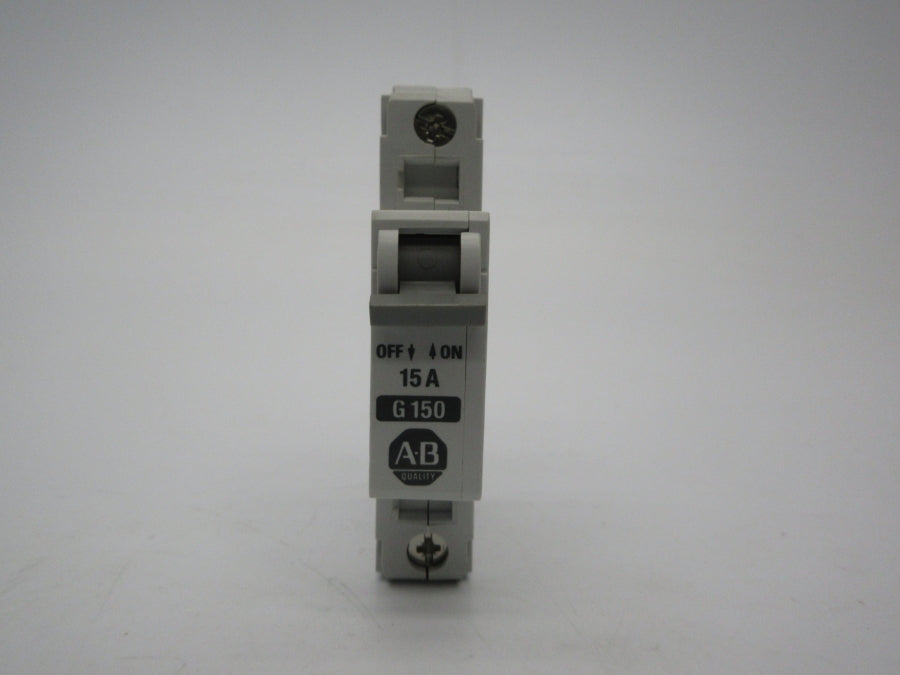 ALLEN BRADLEY 1492-CB1H150 SER. B 277VAC 15A (BK/BL) NSMP
