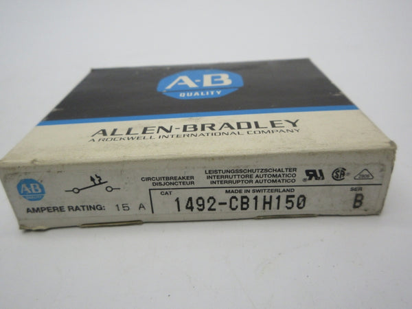 INDUSTRIAL SPARE PART 1492-CB1H150 SER. B 277VAC 15A (BK/BL) NSMP