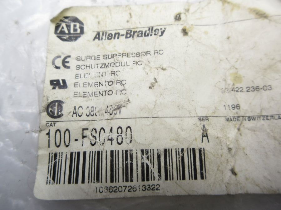 ALLEN BRADLEY 100-FSC480 SER. A 380-480VAC NSMP