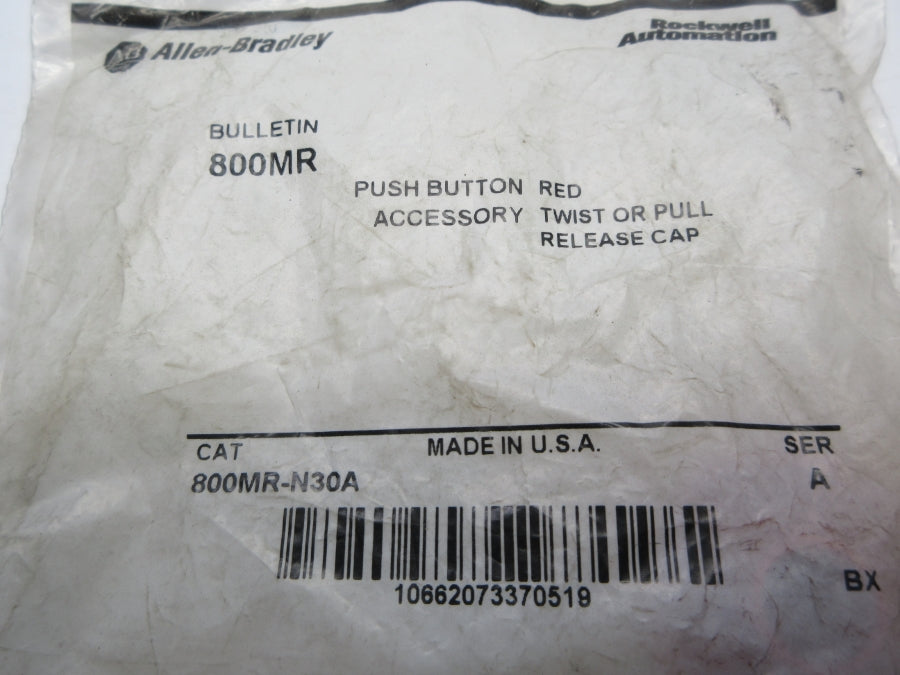 ALLEN BRADLEY 800MR-N30A SER. A NSMP