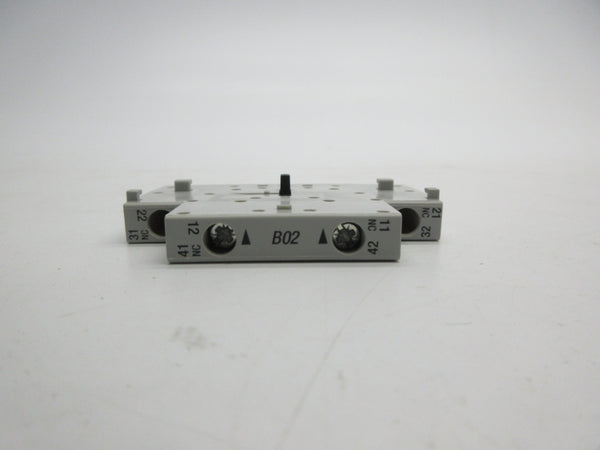 INDUSTRIAL SPARE PART 100-SB02 SER. B 600VAC 10A (PKG OF 10) (BR/WH) NSMP