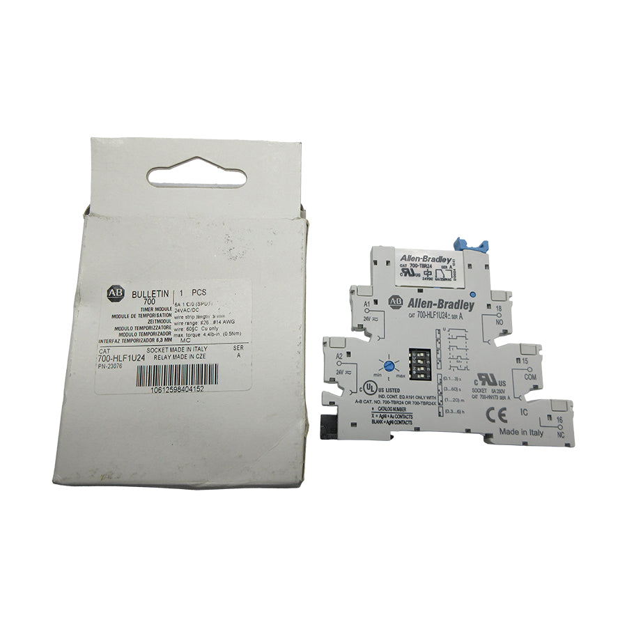 ALLEN BRADLEY 700-HLF1U24 SER. A 24VDC 6A (WH) NSMP