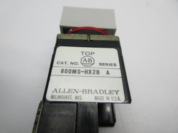 ALLEN BRADLEY 800MS-HX2B SER. A (AS PICTURED1) NSNP