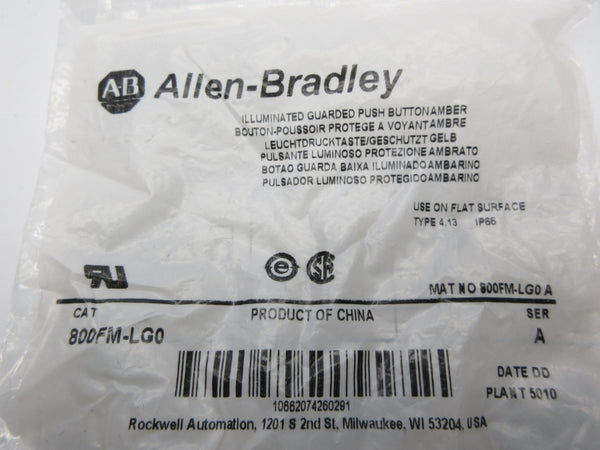 ALLEN BRADLEY 800FM-LG0 SER. A NSMP