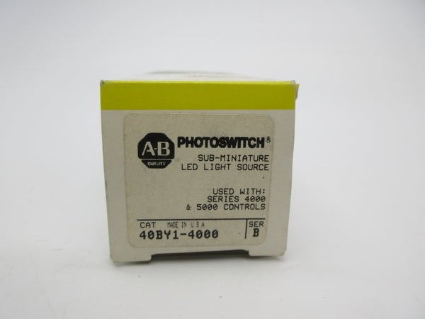 ALLEN BRADLEY 40BY1-4000 SER. B (BK/YL) NSMP