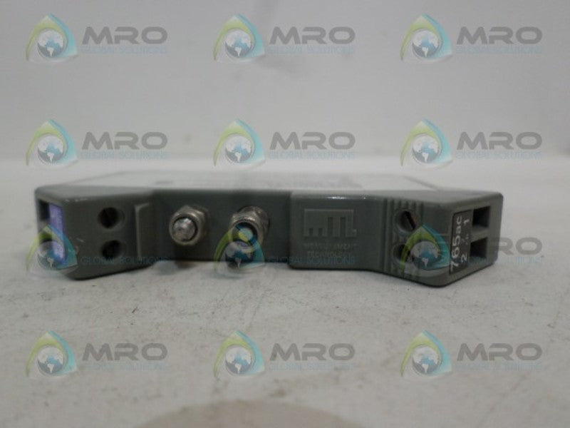 MEASUREMENT TECHNOLOGY MTL765ac SHUNT-DIODE SAFETY BARRIER UNMP