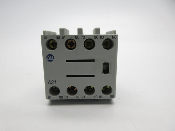 ALLEN BRADLEY 100-FA31 SER. A 600VAC 10A (BR/WH) NSMP