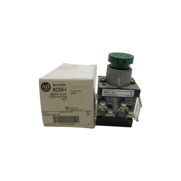ALLEN BRADLEY 800H-AK1A SER. B (WH) NSMP