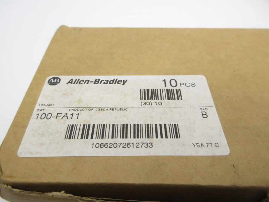 INDUSTRIAL SPARE PART 100-FA11 SER. B 600VAC 10A (PKG OF 10) (BR/WH) NSMP
