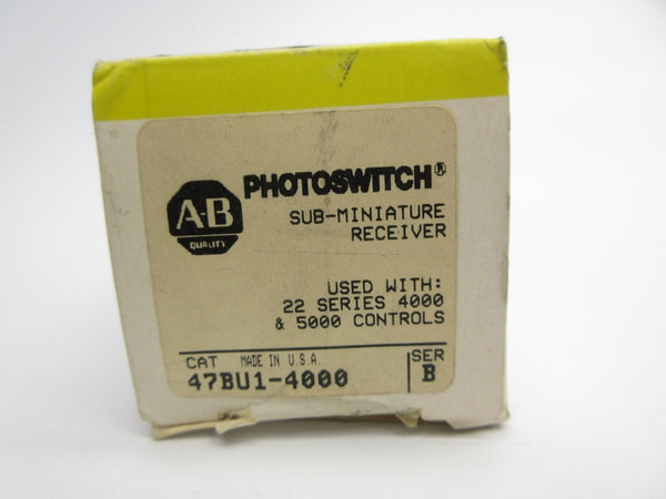 ALLEN BRADLEY 47BU1-4000 SER. B (BK/YL) NSMP