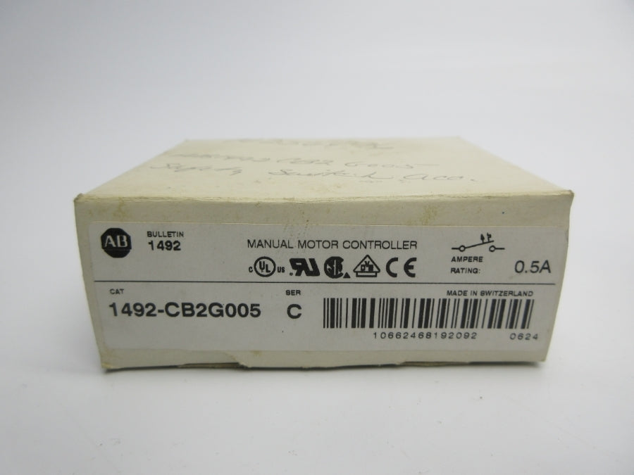 INDUSTRIAL SPARE PART 1492-CB2G005 SER. C 277V 0.5A NSMP