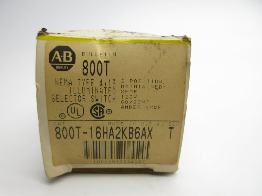 INDUSTRIAL SPARE PART 800T-16HA2KB6AX SER. T 120V (BK/YL) NSMP