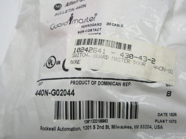 ALLEN BRADLEY 440N-G02044 SER. B NSMP