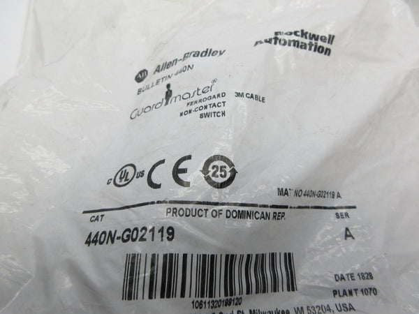 ALLEN BRADLEY 440N-G02119 SER. A NSMP