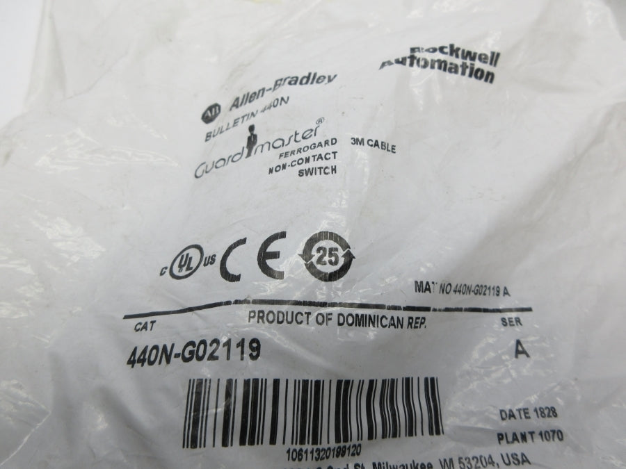 INDUSTRIAL SPARE PART 440N-G02119 SER. A NSMP