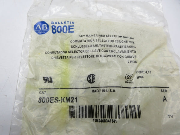 ALLEN BRADLEY 800ES-KM21 SER. A NSMP
