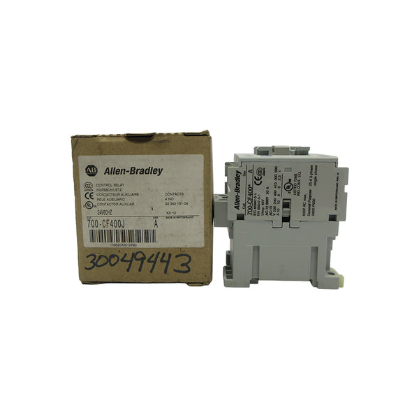 ALLEN BRADLEY 700-CF400J SER. A 24V (BR/WH) NSMP